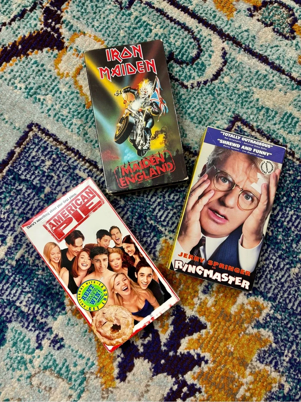 VTG Set of 3: Iron Maiden Maiden England + American Pie + Ringmaster